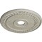 Ekena Millwork Wreath Ceiling Medallion (Canopies up to 6"), 21 1/8"OD x 3 5/8"ID x 7/8"P, Pot of Cream Crackle CM21WRPCC - alternate 5